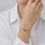 Bracelet ARTÉMIS - Opale Bleu