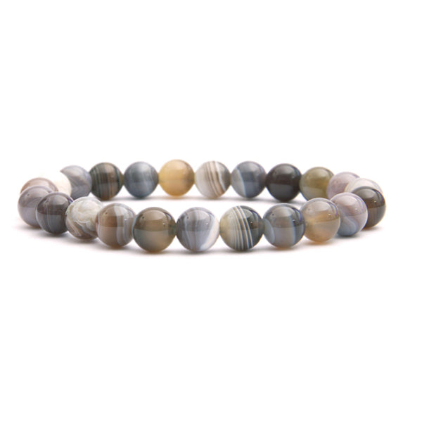 Bracelet Agate Botswana AA
