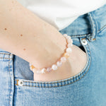 Bracelet Agate Fleur de Cerisier A