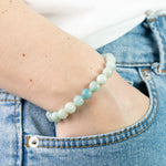Bracelet Amazonite Pâle A