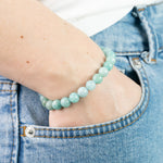 Bracelet Amazonite AA
