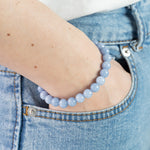 Bracelet Angélite AA