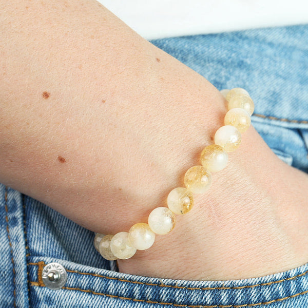 Bracelet Citrine Naturelle AA