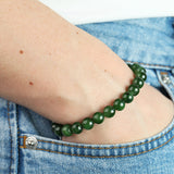 Bracelet Jade Néphrite AA