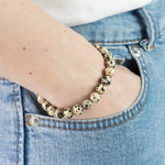 Bracelet Jaspe Dalmatien AB
