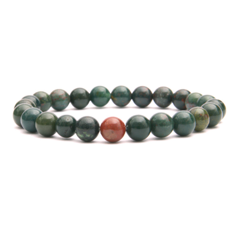 Bracelet Jaspe Héliotrope A