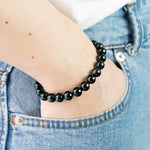 Bracelet Obsidienne Oeil Céleste AA