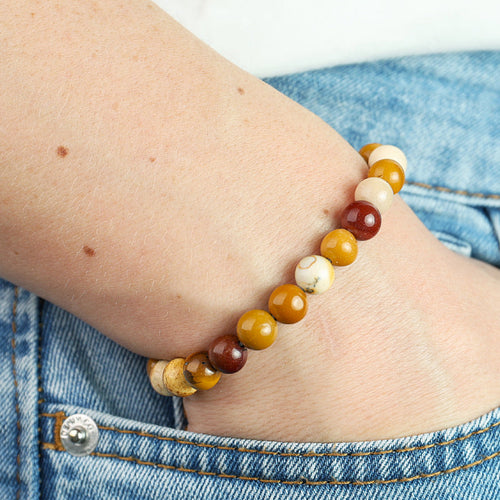 Bracelet Jaspe Mokaïte A