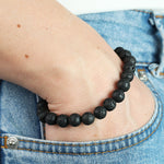 Bracelet Pierre de Lave A