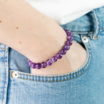 Bracelet Fluorine Violette AA