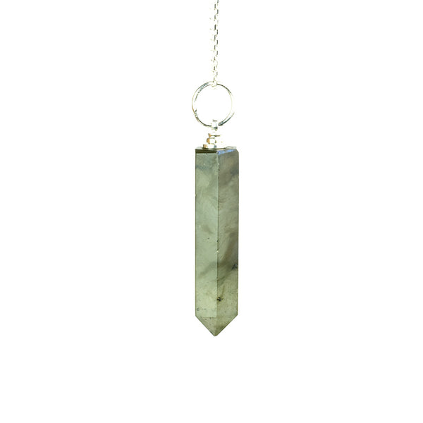 Pendentif Pointe Agate Mousse A