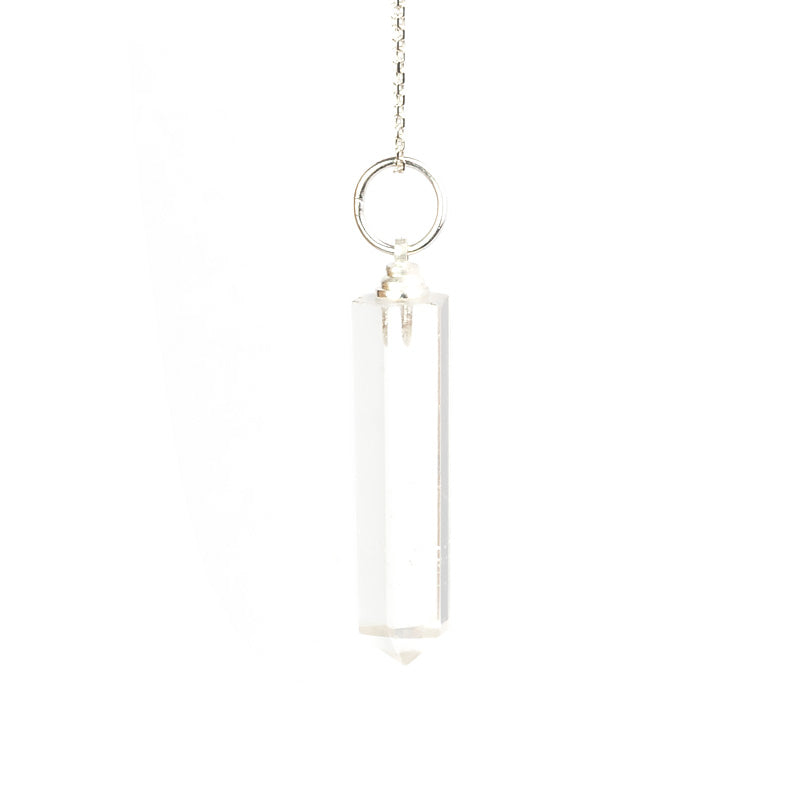 Pendentif Pointe Cristal de Roche A+