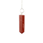 Pendentif Pointe Jaspe Rouge A