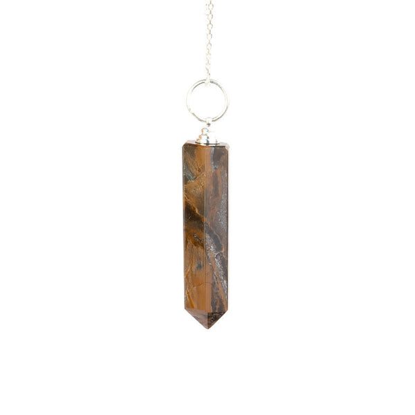 Pendentif Pointe Oeil de Tigre A