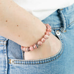 Bracelet Rhodochrosite AAA
